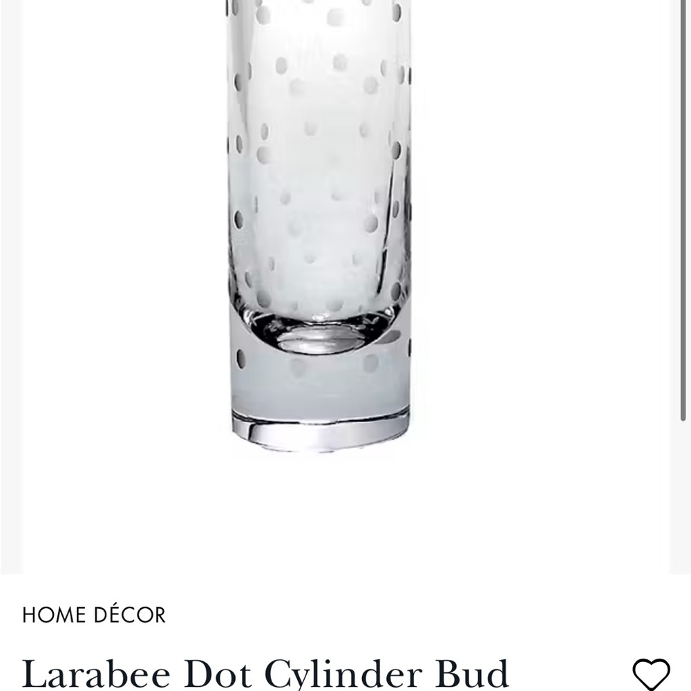 Kate Spade Gray and Silver Modern Accent Vases